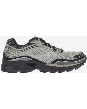 Saucony Sneakers Pro Grid Omni 9 Mesh And Rubber - Gray