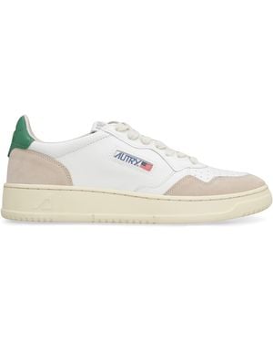 Autry Sneakers Medalist Leather Cow Hide - White
