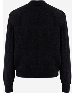Frankie Shop Wool-Blend Turtleneck Jumper - Black