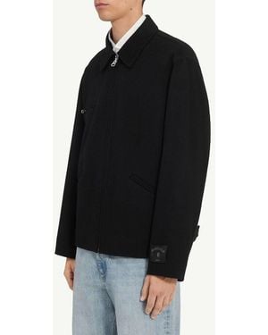 MM6 by Maison Margiela Mm6 Maison Margiela Wool Shirt Jacket - Black