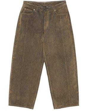 Daily Paper Acid-Wash Jeans - Green