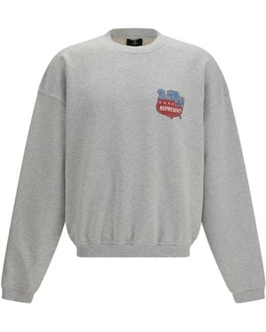 Represent Beach Boys Americas Band Sweatshirt Cotton Sweatshirts - Gray