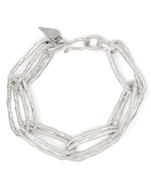 forte_forte Sculpture Bracelet Bronze - White