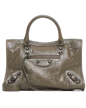 Balenciaga Le City Small Shoulder Bag - Metallic