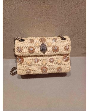 Kurt Geiger Raffia Mini Kensington Cotton - Natural