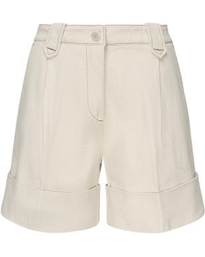 Fay Shorts Cotton - White