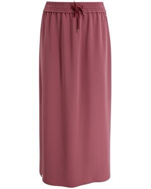 Herno Elasticated Waist Skirt - Purple