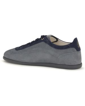 Brunello Cucinelli Trainers Nubuck And Suede Calf Leather - Grey