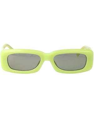 サングラス THE ATTICO Woman Sunglasses Red ATTICO38C4SUN C4 THE ATTICO Edie Sunglasses in Bordeaux | FWRD