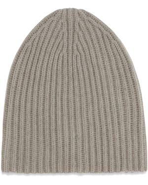 Umit Benan Murray Cashmere Beanie Kashmir/Capra Hircus Hats E Hairbands - Grey