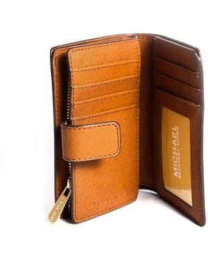 Michael Kors Wallet 89.Coated Canvas Bags - Orange