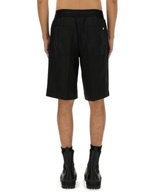Helmut Lang Short Car Tailored Polyester - Black