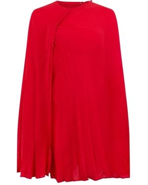 Valentino Adult Long Dress Silk Fabric - Red