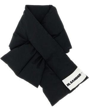 Jil Sander Down Scarf - Black
