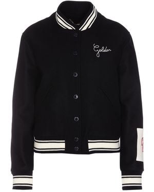 Golden Goose Coats Virgin Wool - Black