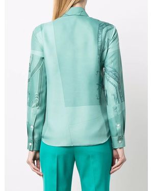 Ferragamo Long Sleeves Shirt - Green