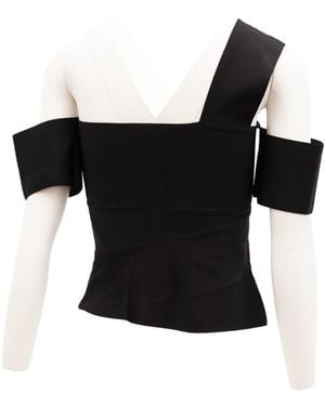 McQueen Viscose Top - Black