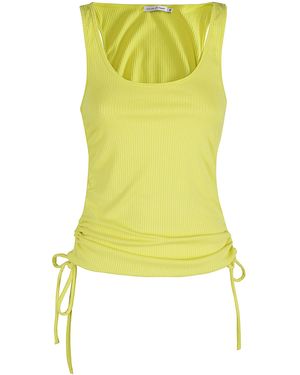 Amen Tank Top - Yellow