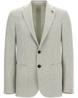 Pal Zileri Brera Blazer Linen - Grey