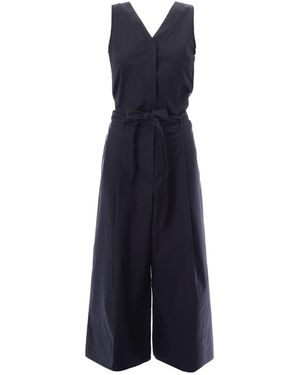 Max Mara Sleeveless Jumpsuit - Blue