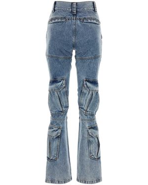 Givenchy Denim Cargo Jeans Exterior: Cotton - Blue