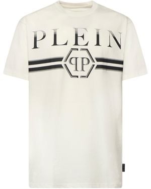 Philipp Plein T-Shirt With Logo Print - White