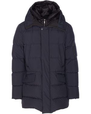 Moorer Davide Heavy Jacket - Blue