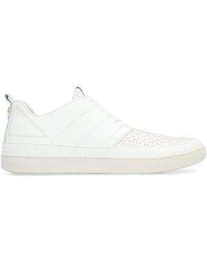 Volta Footwear Bosco Leather Low-Top Sneakers - White
