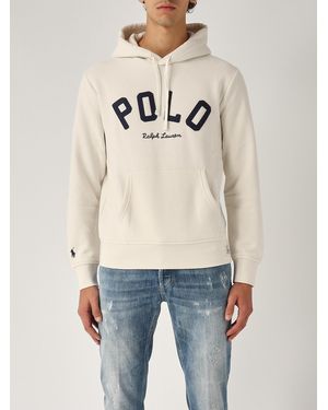 Polo Ralph Lauren la Felpa Rl Sweatshirt in Grey for Men Lyst UK