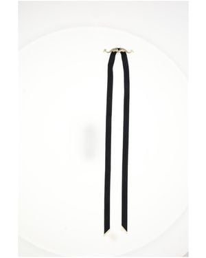 Dior Choker Arabesque- Polyester Necklaces - White