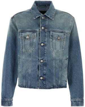 MM6 by Maison Martin Margiela Denim Jacket - Blue