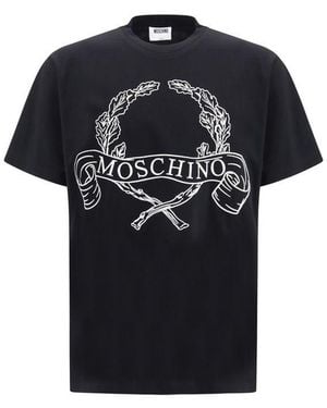 Moschino Cotton T-Shirt - Black