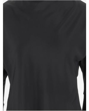 Pinko Blouse Blatz Acetate And Silk Shirt - Black