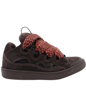 Lanvin Curb Sneakers - Brown