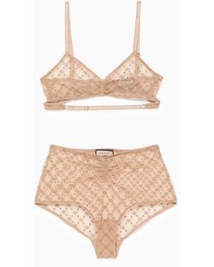 Gucci Nude Lingerie Set - Natural