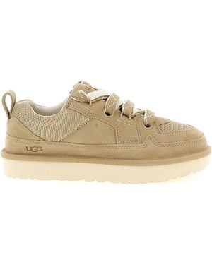 UGG Lo Lowmel Sneakers Leather Textile - Natural