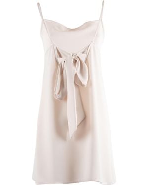 P.A.R.O.S.H. Dress Polyester Long - Natural