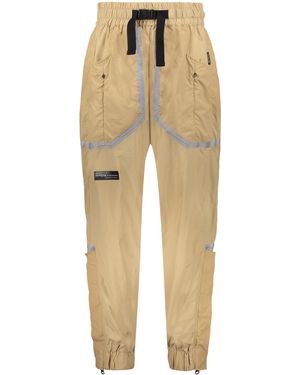 ISO.POETISM Technical-Nylon Trousers - Natural