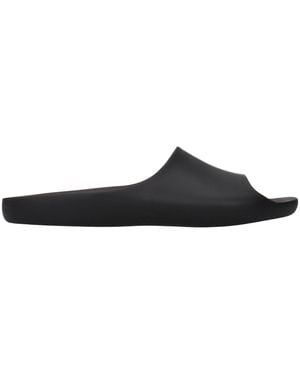 The Row Cotton Slippers - Black
