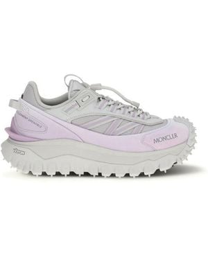 Moncler Polyester Athletic Trainers - White