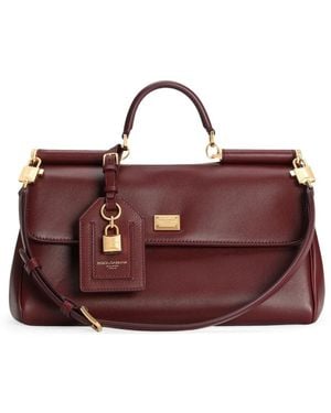 Dolce & Gabbana My Sicily Handbag - Purple