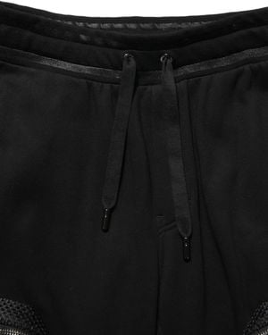 Dolce & Gabbana Mid Waist Cargo Jogger Joggers Trousers Cotton Nylon Polyester - Black