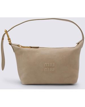 Miu Miu Lamb Pouch Mini Bag - White