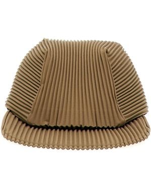 Homme Plissé Issey Miyake Homme Plisse' Issey Miyake Pleated Baseball Cap - Brown