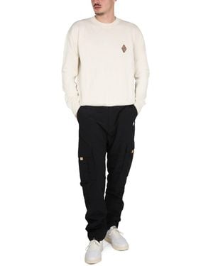 Marcelo Burlon Marcelo Burlon County Of Milan Polyamide Cargo Pants - White