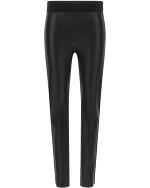 Brunello Cucinelli Lamb Leather Leggings Clothing - Black