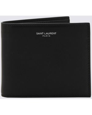 Saint Laurent Leather Wallet - Black