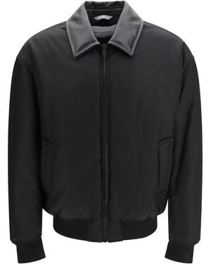 Balenciaga Padded Cocoon Bomber Nylon Jacket - Black
