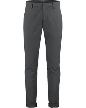 Dondup Gaubert Stretch Cotton Pants Elastane - Gray