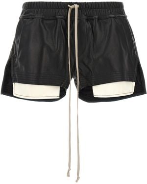 Rick Owens 'Fog Boxers' Shorts - Black